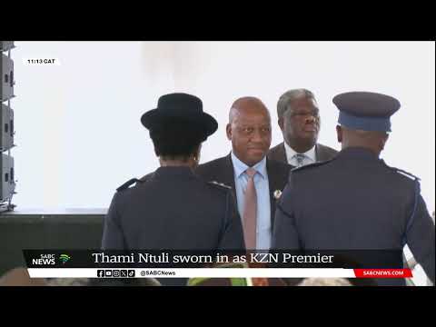 IFP\'s Thami Ntuli sworn in as KwaZulu-Natal Premier