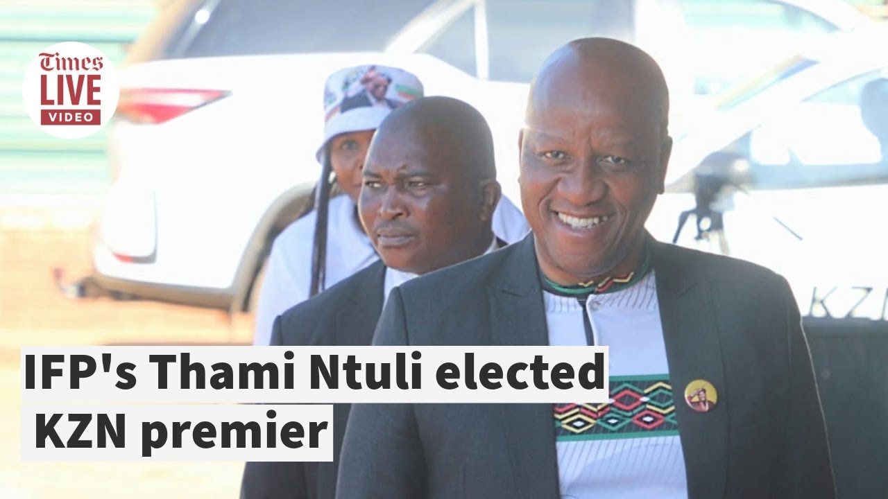 IFP\'s Thami Ntuli elected KZN premier